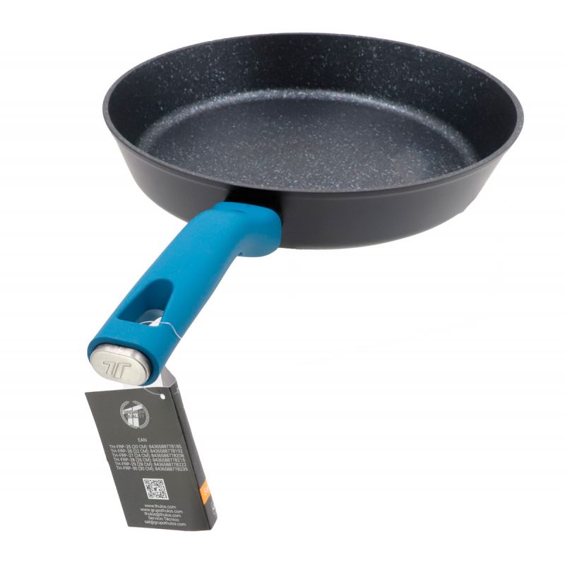 Thulos Sartén Con Revestimiento Antiadherente Varios Tamaños Ø20 Ø22 Ø24 Ø26 Ø28 Ø30 CM