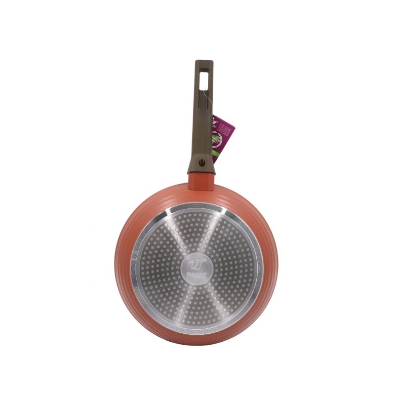 Thulos Sartén De Aluminio Revestimiento Antiadherente Tamaños: Ø20 Ø22 Ø24 Ø26 Ø28 Y Ø30 Cm. + Protector De Fieltro. THULOS