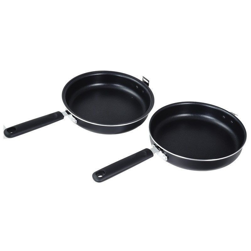 Thulos Sartén Doble Especial Para Tortillas Y Crepes Dos Tamaños: Ø20 Y Ø24 Cm. THULOS TH-DFP20 / TH-DFP24