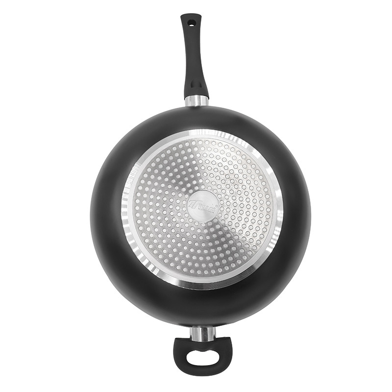 Thulos Sartén WOK Con Revestimiento De Piedra Tricapa Antiadherente De Alta Calidad Varios Tamaños. THULOS TH-WOK