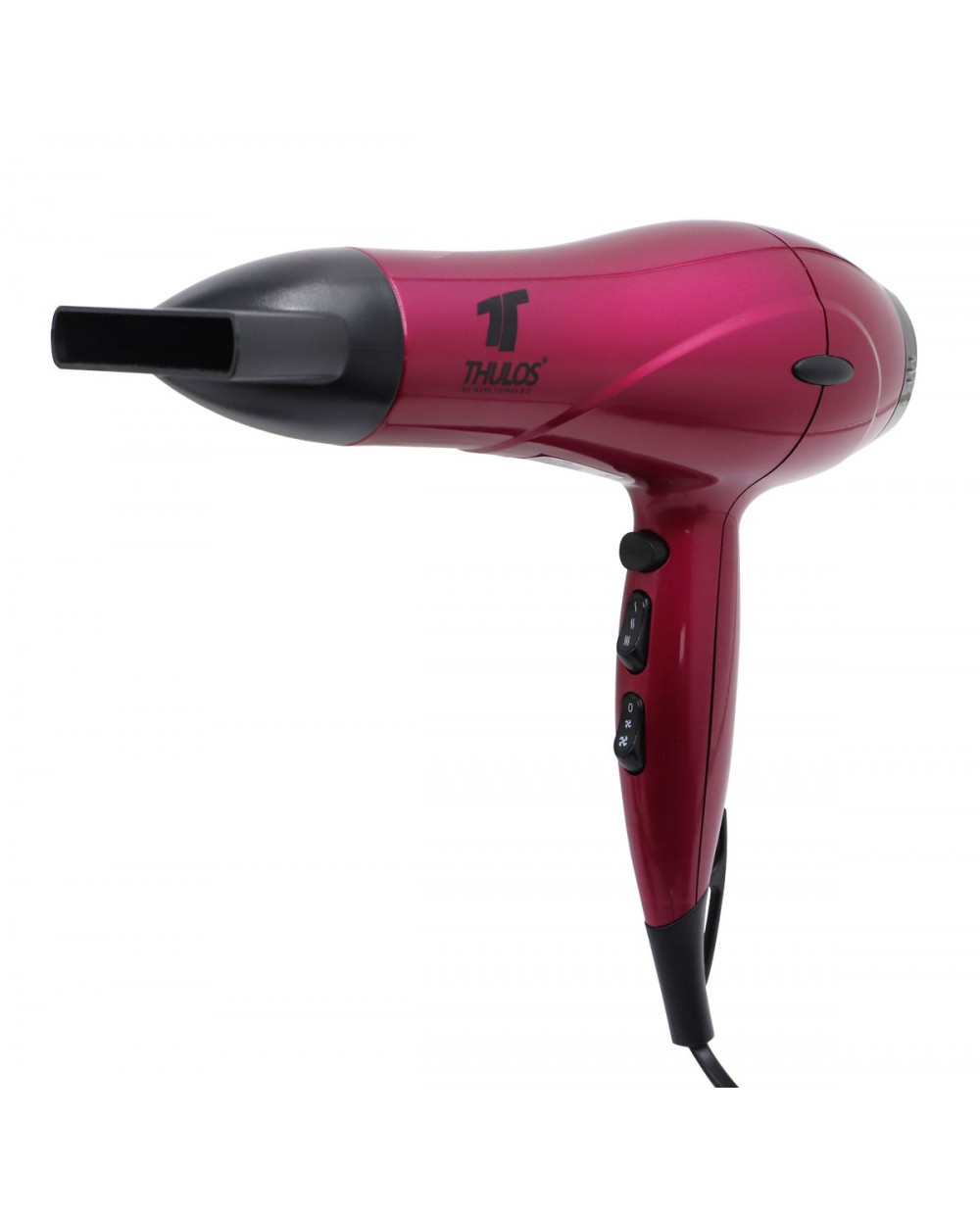 thulos Secador de pelo 1600-2000W. Incluye difusor y concentrador. THULOS TH-HD809