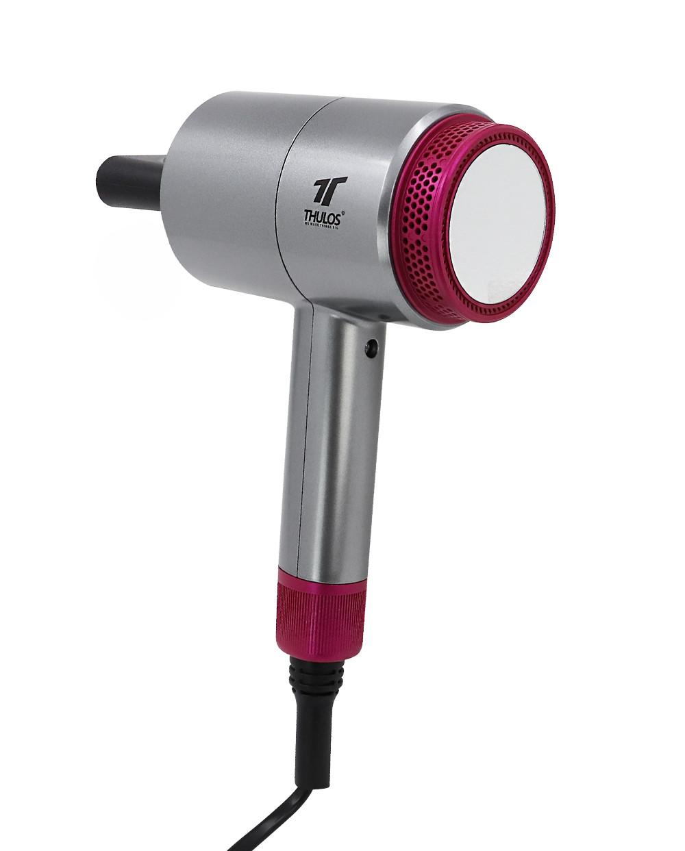 Thulos Secador De Pelo Iónico. 1600-1800W. Incluye Difusor Y Concentrador. THULOS TH-HD804