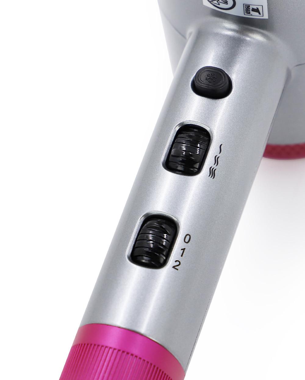 Thulos Secador De Pelo Iónico. 1600-1800W. Incluye Difusor Y Concentrador. THULOS TH-HD804