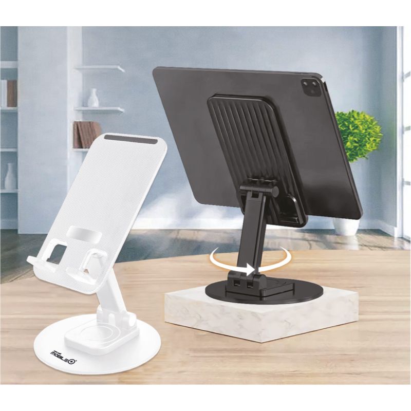 Thulos Soporte Giratorio Para Teléfonos Móviles Y Tablets 4"-12.9"