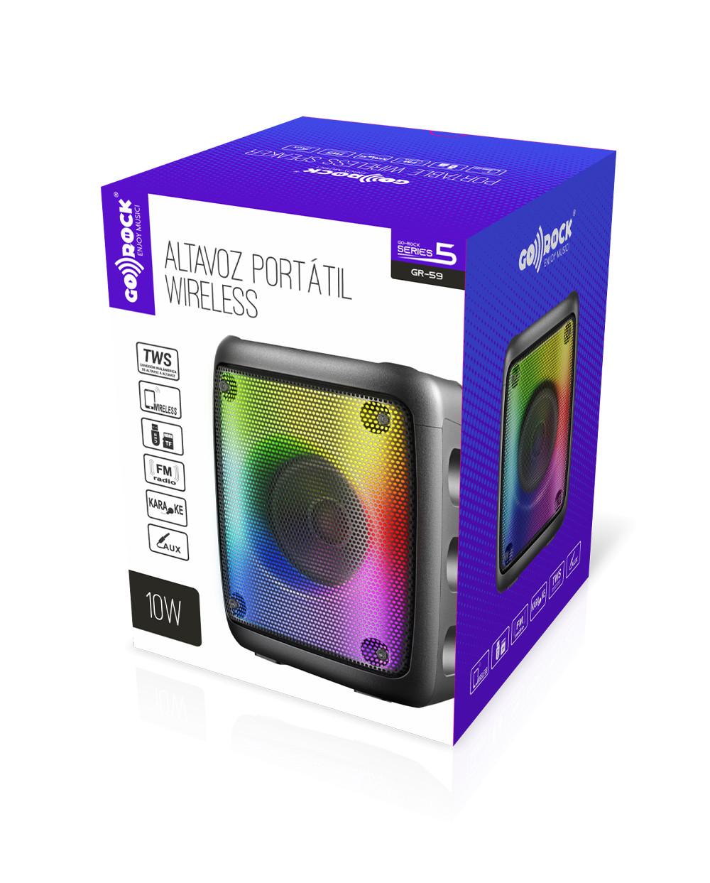 Thulos Altavoz Portátil Wireless GO-ROCK GR-59