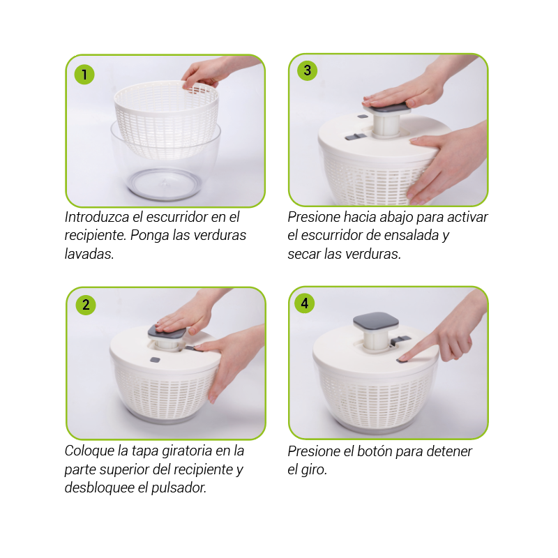 Thulos Escurridor Para Ensaladas. THULOS TH-KA047