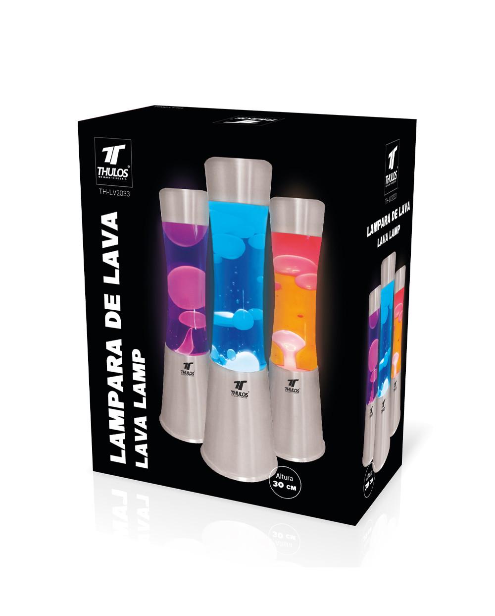 Thulos Lámpara De Lava Tower. THULOS TH-LV2033