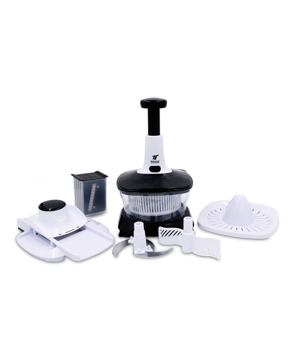 thulos Procesador de alimentos manual 5 en 1