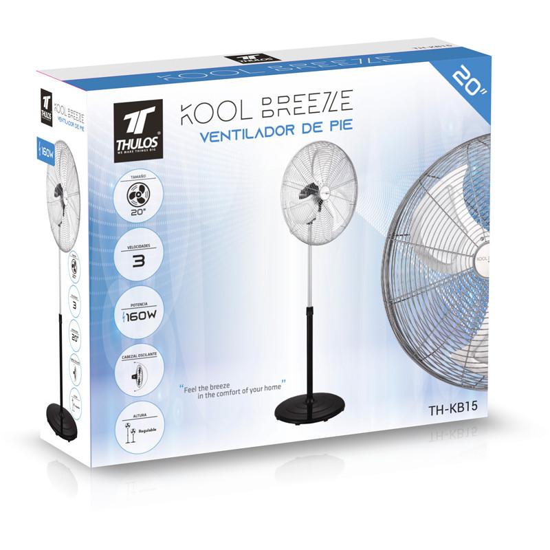 Thulos Ventilador De Pie 20" 3 Velocidades 160W. THULOS TH-KB15