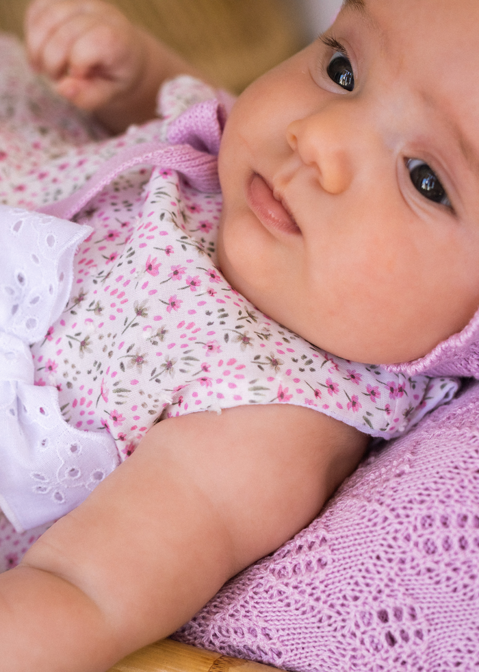 Tiamia Jesusin Y Culotte Con Tira Bordada Plumeti Estampado Resplent