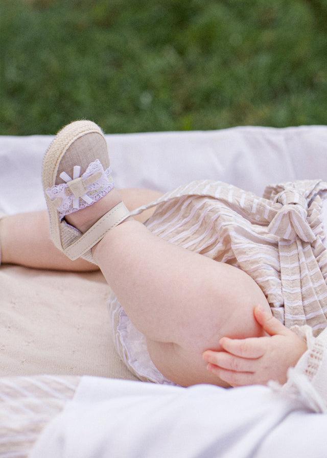 tiamia Alpargatas recién nacida