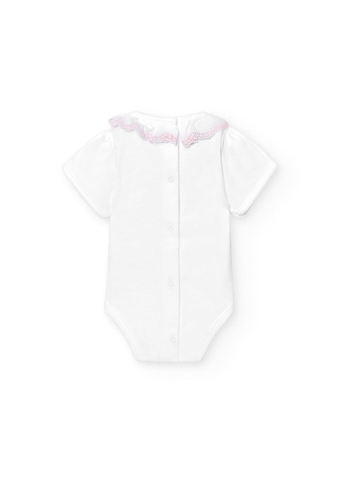 Tiamia Body Cuello Volante Bolillo