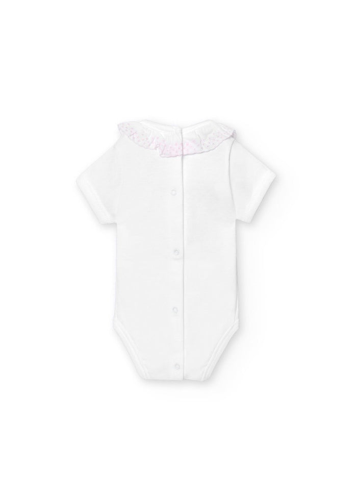 Tiamia Body Manga Corta Cuello Batista