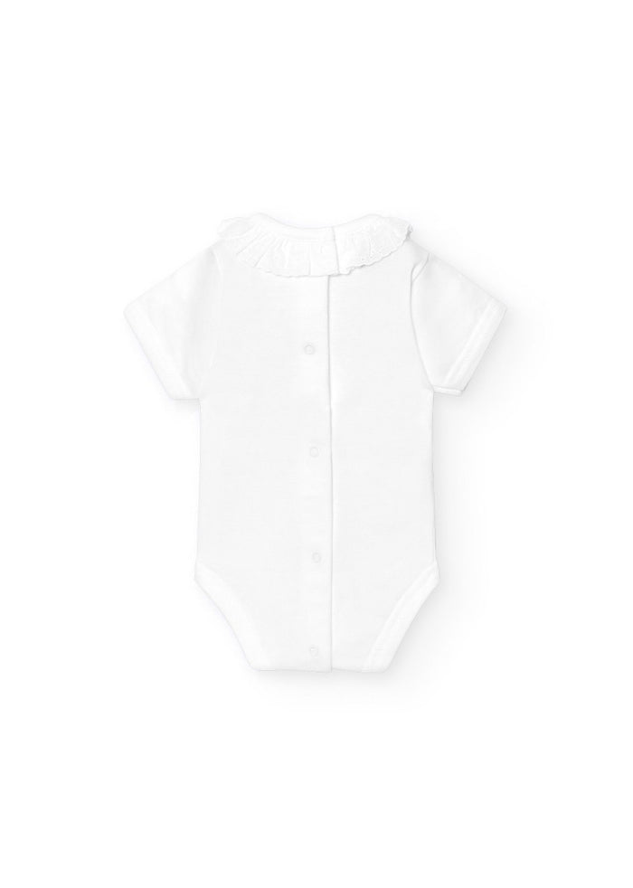 Tiamia Body Manga Corta Cuello Batista