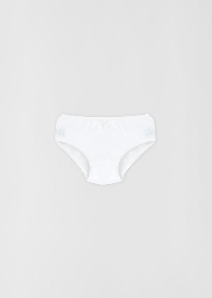 Tiamia Braguita Niña Calado Corazones