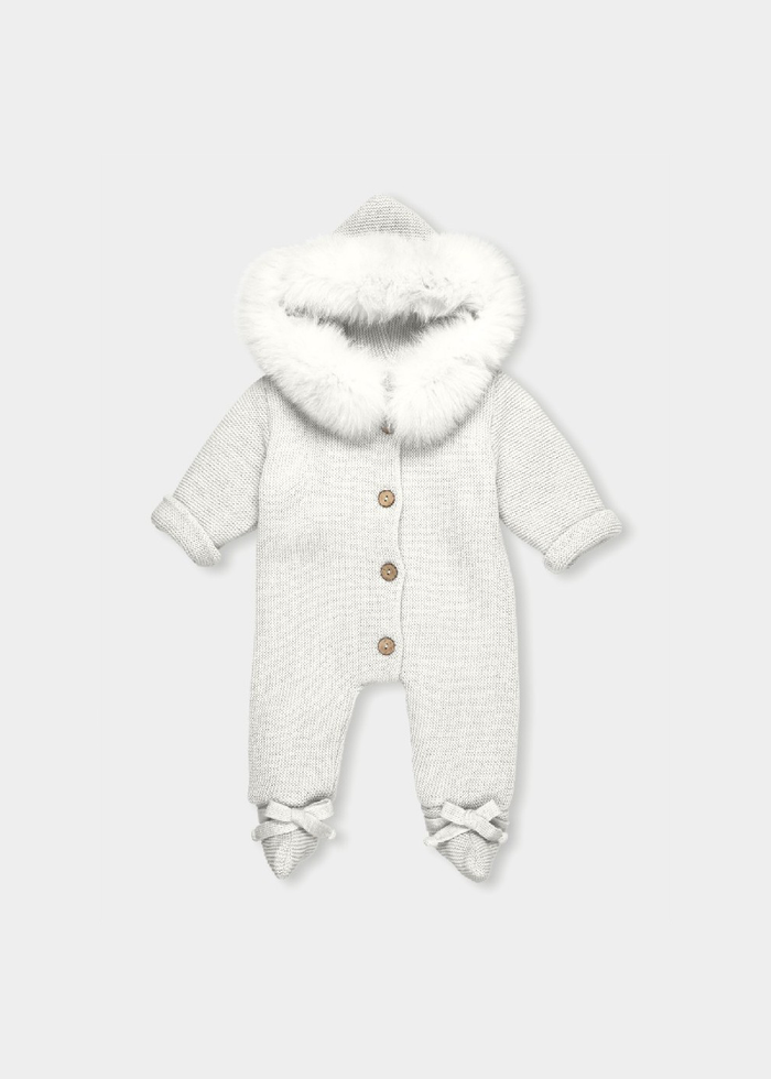 tiamia Buzo punto forrado con capucha "basics"