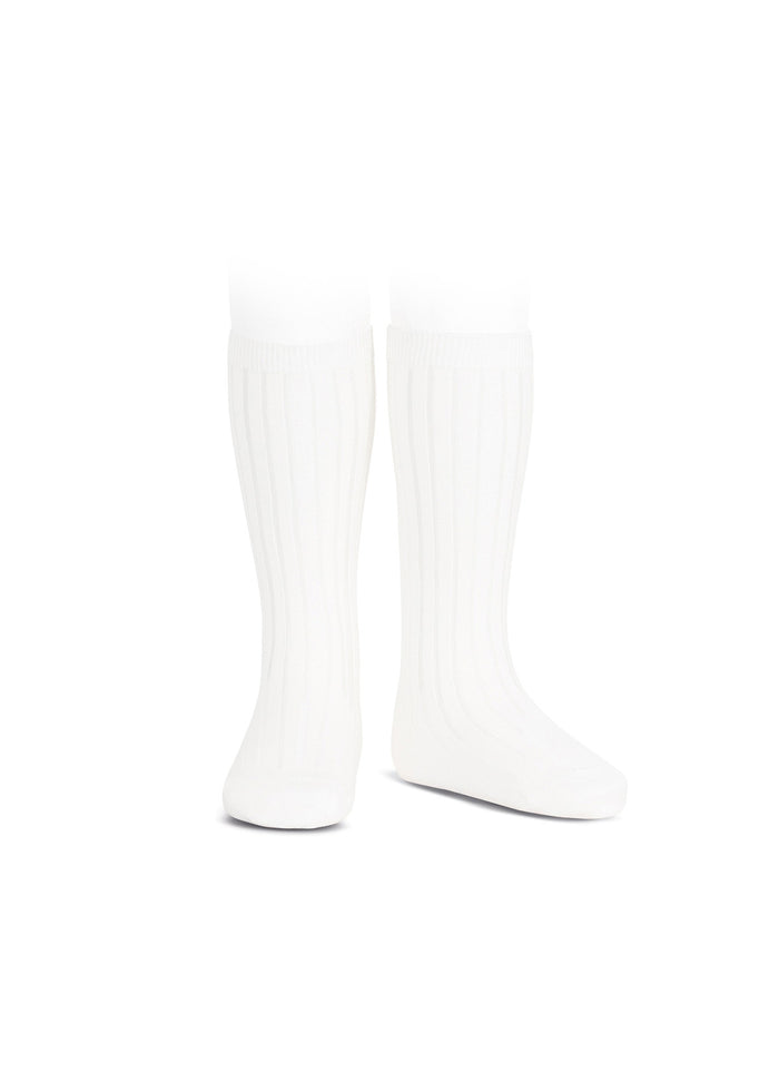 Tiamia Calcetines Altos Básicos Canalé