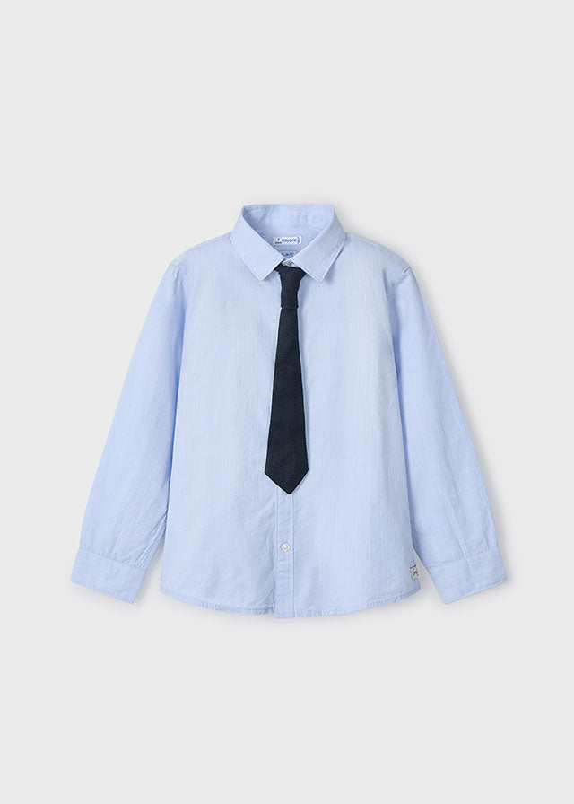 Tiamia Camisa Con Corbata Niño