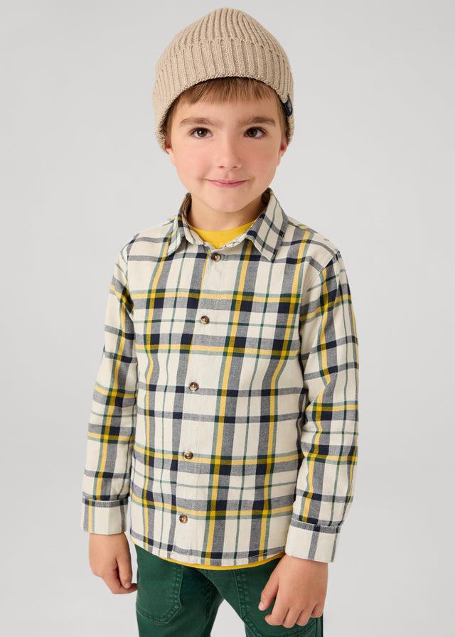 tiamia Camisa cuadros niño