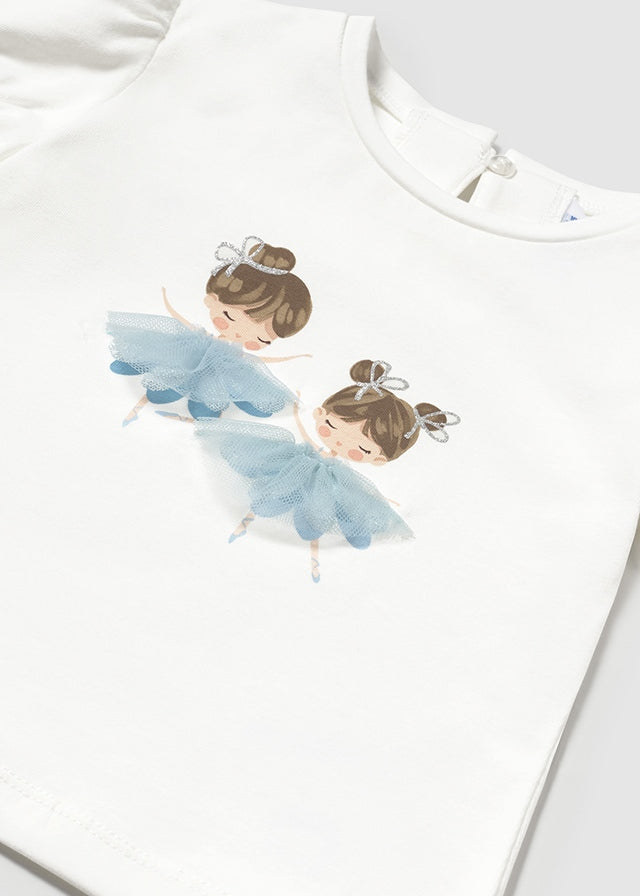 Tiamia Camiseta Bailarinas Bebé