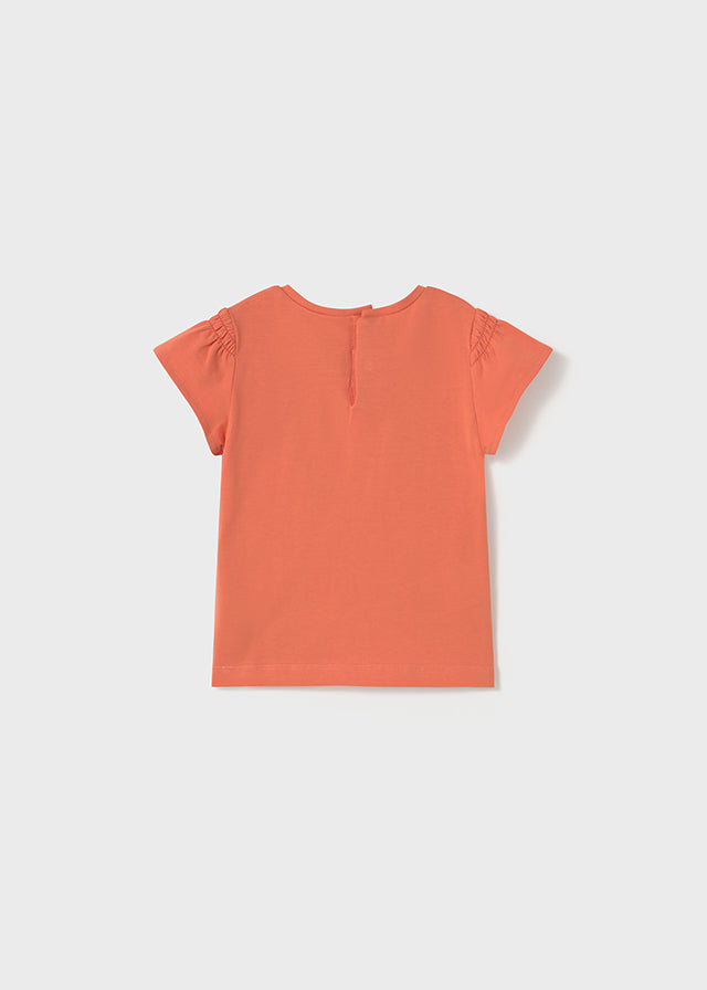 Tiamia Camiseta M/c Bordado Bebé Niña