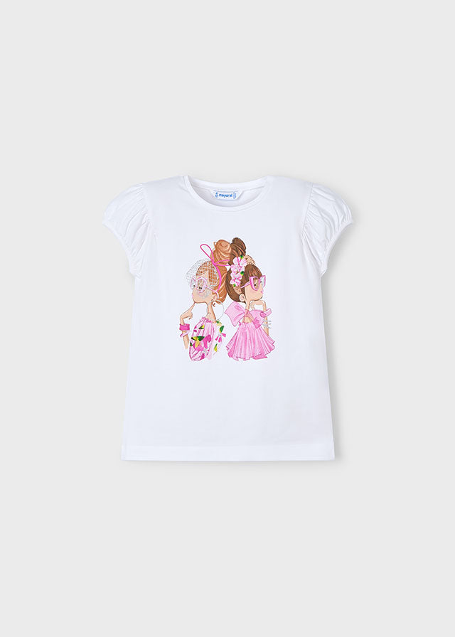 Tiamia Camiseta M/c Muñecas Niña