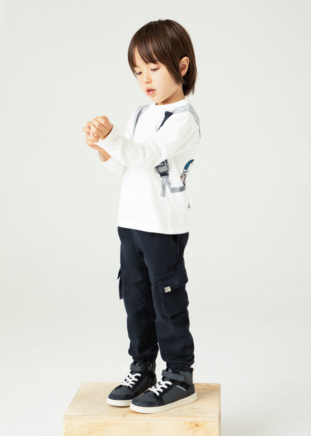 Tiamia Camiseta M/l Mochila Niño