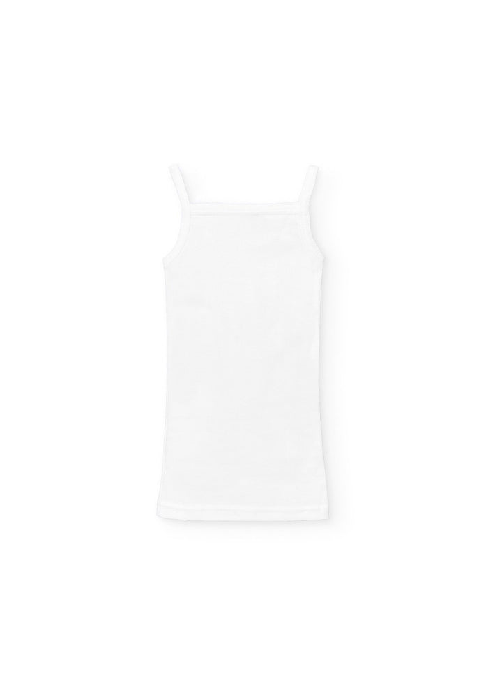 Tiamia Camiseta Tirante Fino Canalé