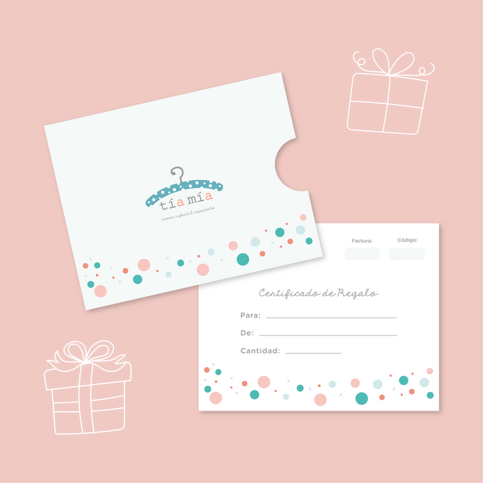 Tiamia Certificado De Regalo