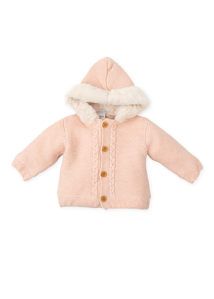 Tiamia Chaquetón Tricot Pétalo Bebé