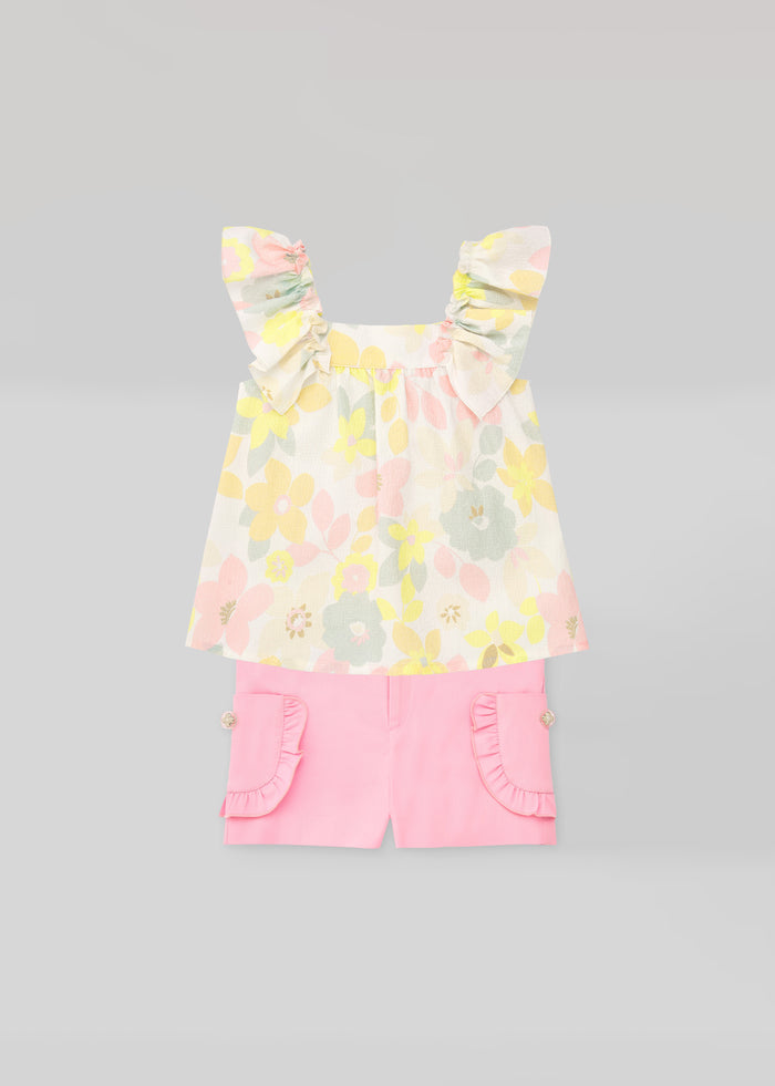 Tiamia Conjunto 2 Piezas Estampado Niña