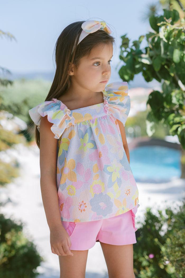 tiamia Conjunto 2 piezas estampado niña