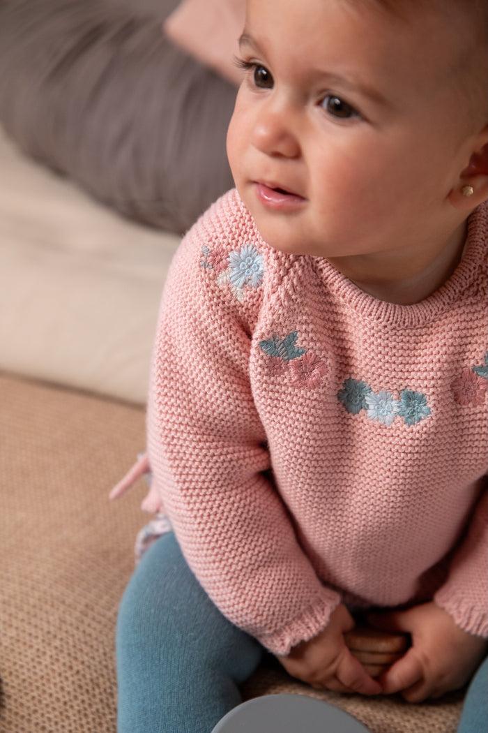 tiamia Conjunto 2 piezas pétalo bebé