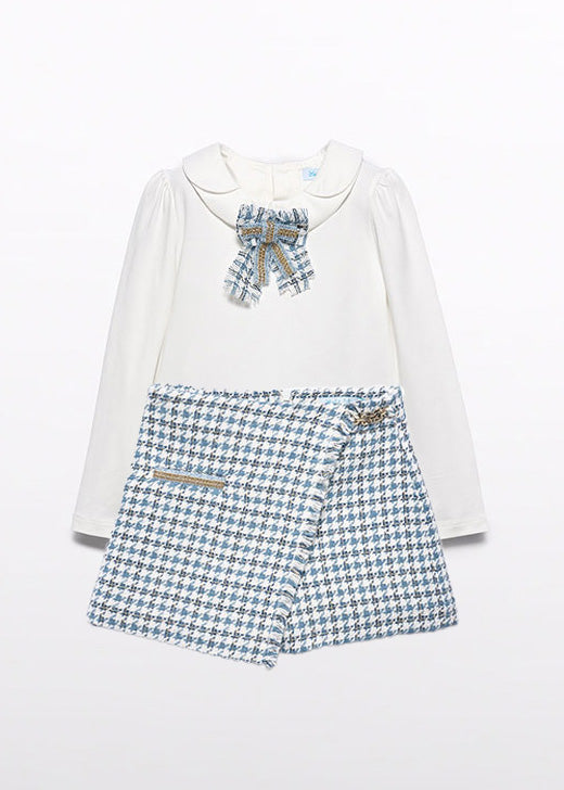 tiamia Conjunto blusa y falda pantalón