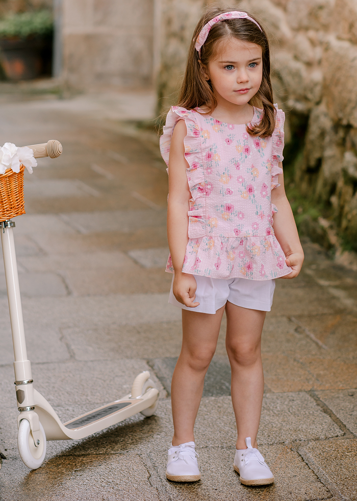 tiamia Conjunto infantil flor