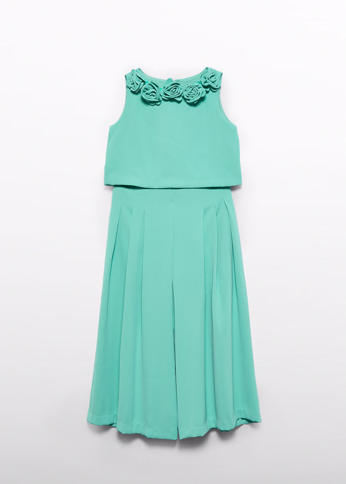 Tiamia Conjunto Pantalón Largo Crepe Niña