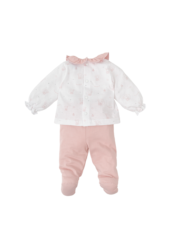 Tiamia Conjunto Polaina + Camiseta Volante Encanto