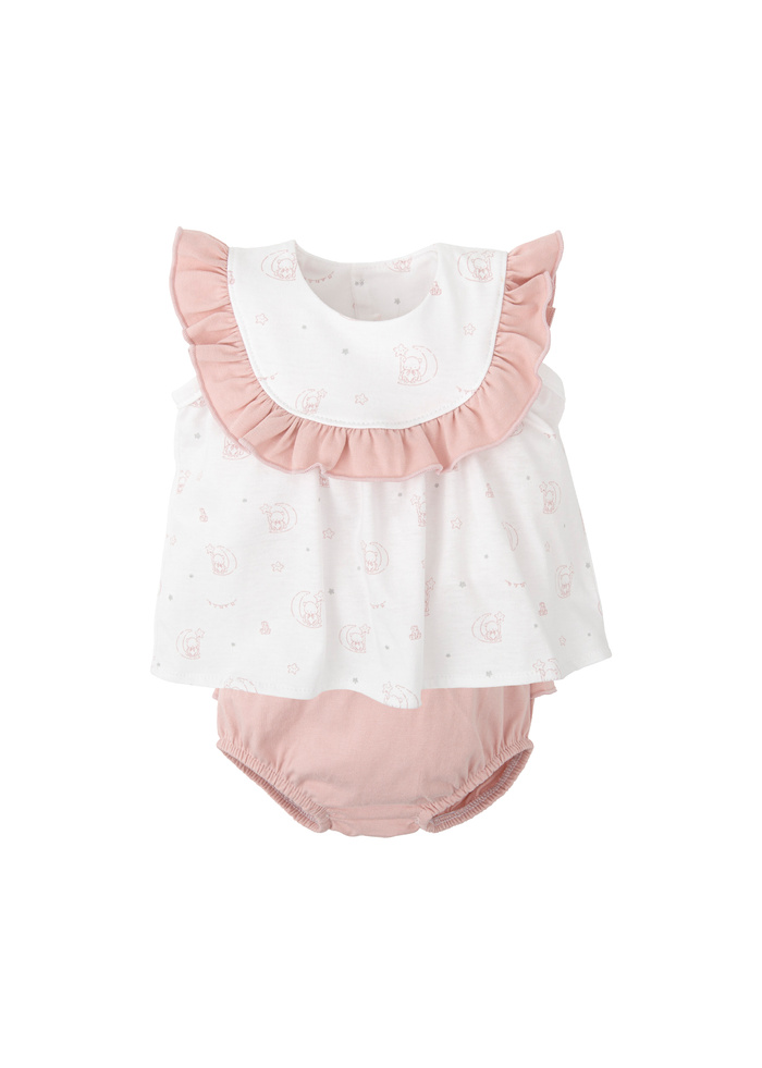 tiamia Conjunto ranita + camiseta niña encanto