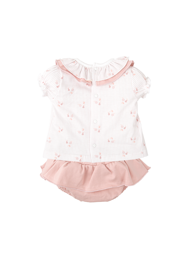 Tiamia Conjunto Ranita Volantes + Camiseta Fantasía