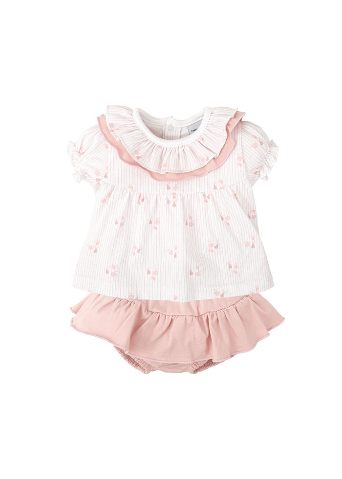 Tiamia Conjunto Ranita Volantes + Camiseta Fantasía