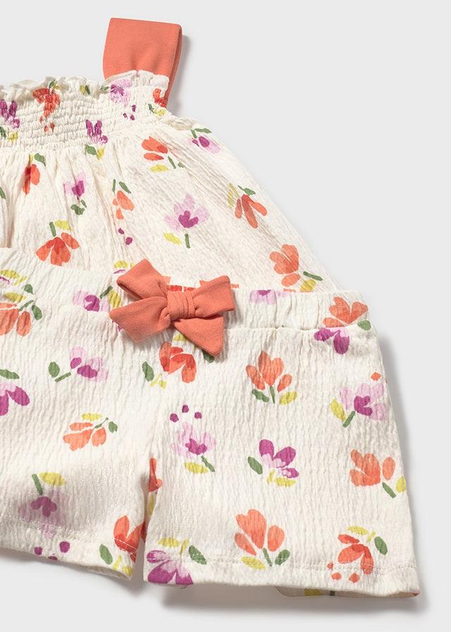 Tiamia Conjunto Short Punto Bambula Bebé Niña