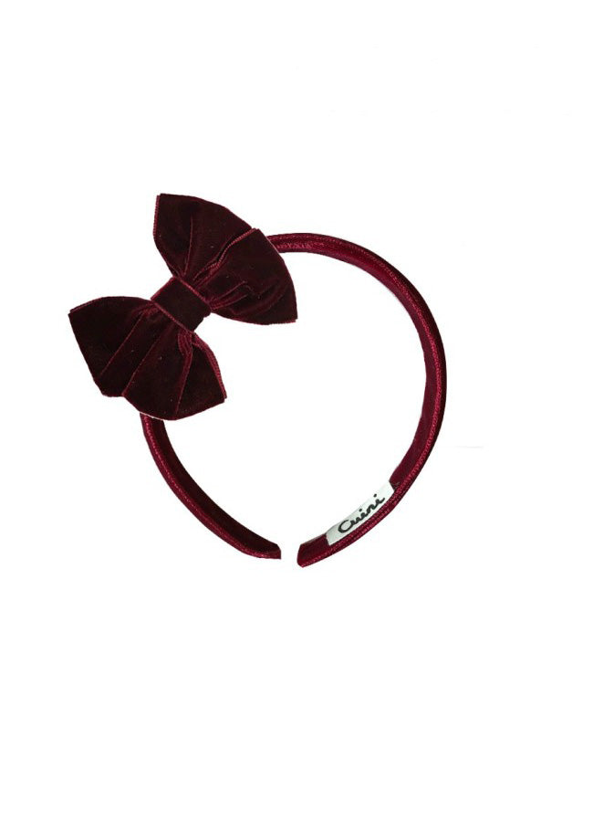 tiamia Diadema lazo terciopelo