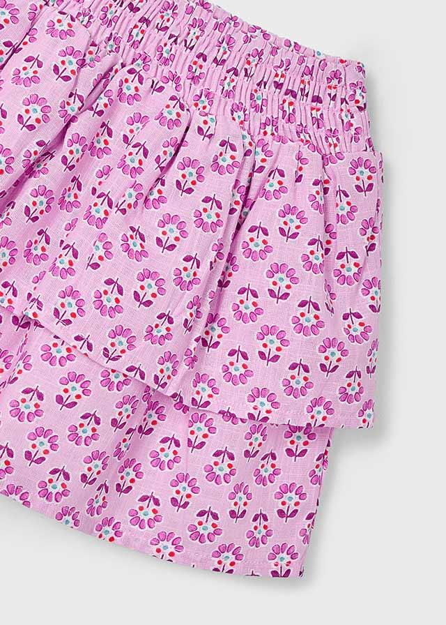 Tiamia Falda Nido De Abeja Niña