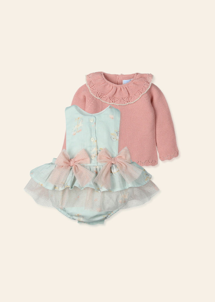 tiamia Jersey punto + peto bambula "admirar"