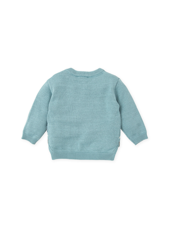 Tiamia Jersey Tricot Verde Mar Niño