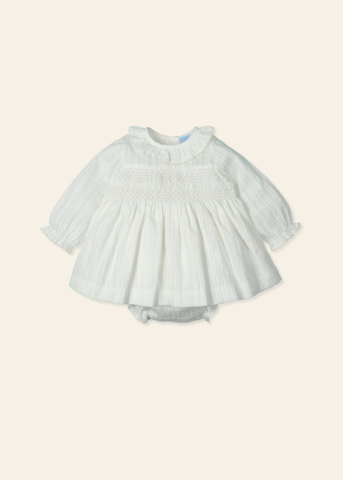tiamia Jesusín + culotte smock plumeti "iluminar"