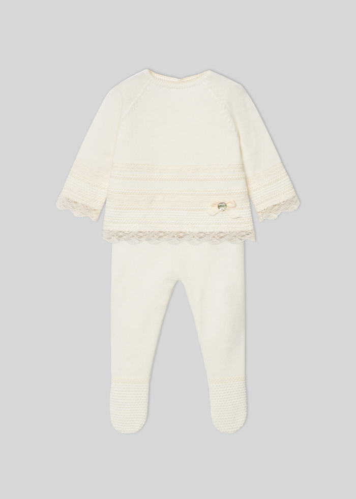 tiamia Jubón + polaina niña Paz