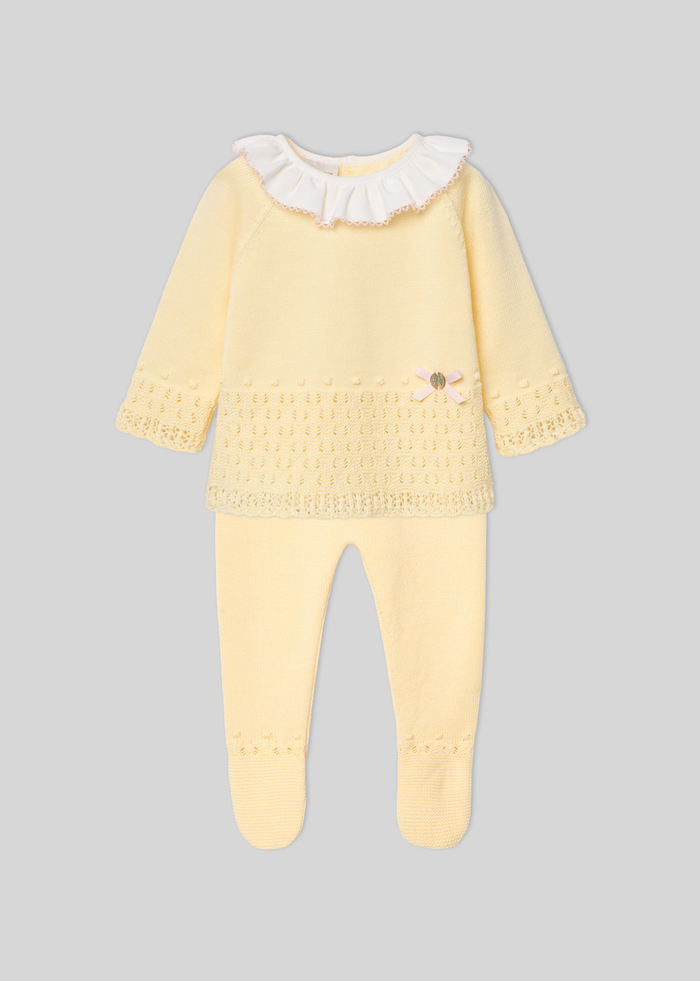 Tiamia Jubón Y Polaina Niña "bico"