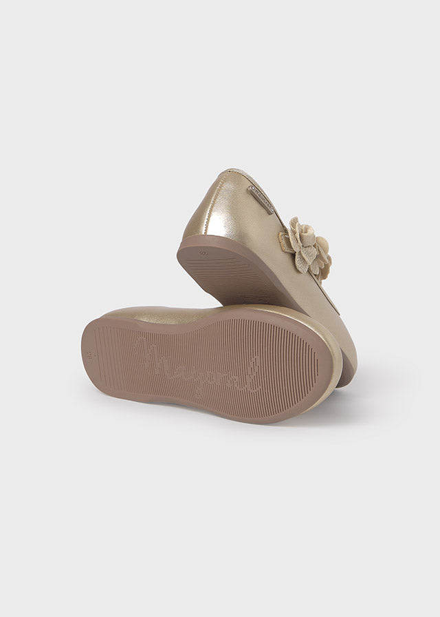 Tiamia Mercedita Metalizada Flores Niña