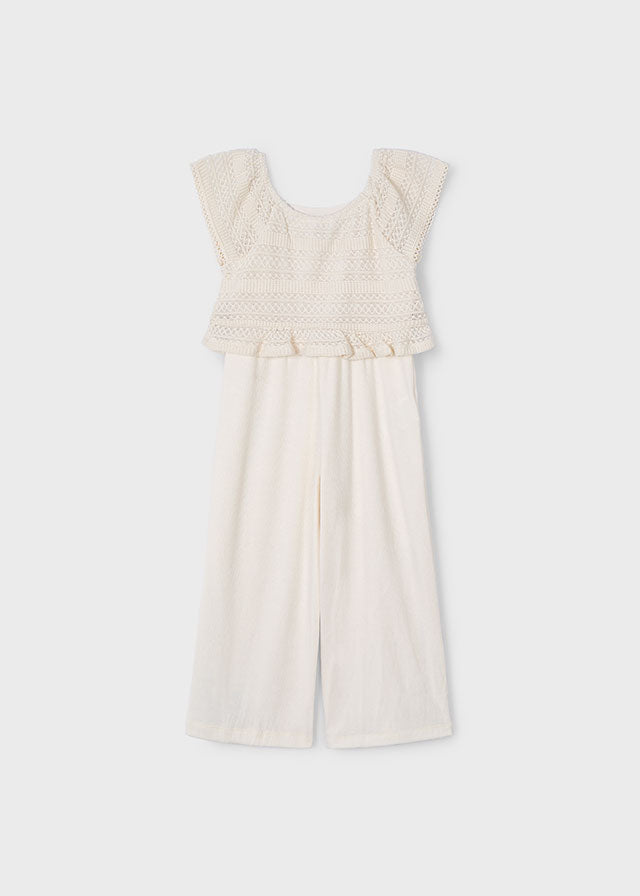 Tiamia Mono Combinado Croché Niña